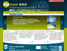 Tablet Screenshot of econgresos.com